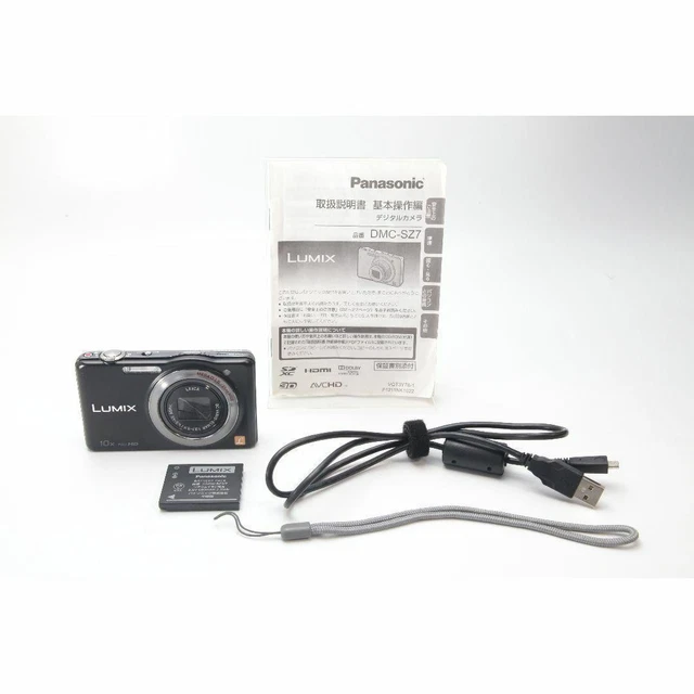 PANASONIC DMC-SZ7 BLACK: 25050702 $339.46 - PicClick CA