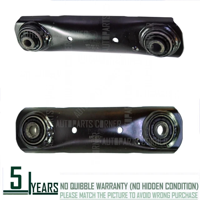 2x SOSPENSIONI POSTERIORI BRACCIOLI CONTROLLO INFERIORE PER SAAB 9-5 YS3G [2010-2012] BERLINA
