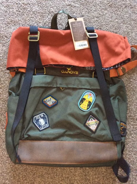 Khaki Slate Authentic Bali Backpack | Backpacks & Rucksacks | Gandys
