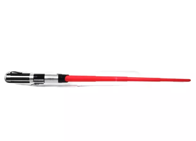 Star Wars Darth Vader Extendable Flick Action Red Lightsabre Toy - Hasbro 2012