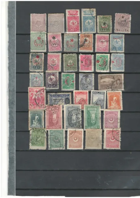 Turkey Ottoman Empire Selection Classic Old  Stamps Uncheked  Lot (Tur 923)