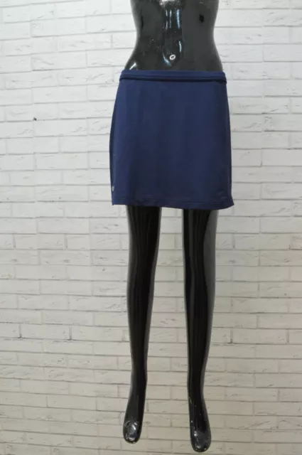 Gonna Donna Fila Taglia 44 Elastico Blu Minigonna Woman Skirt Corto Sportiva