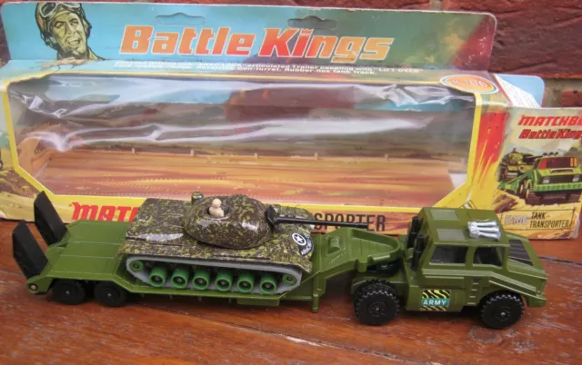 Matchbox Superkings Battlekings K-106 Tank Transporter
