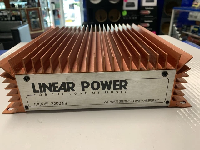 カーオーディオ LINEAR POWER 2502 IQ LINEAR POWER 2502 IQ Linear Power Legacy Amplifiers and Processors