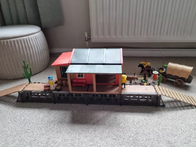 Playmobil - Vintage - Train / Train Station theme - 4x set - 4016