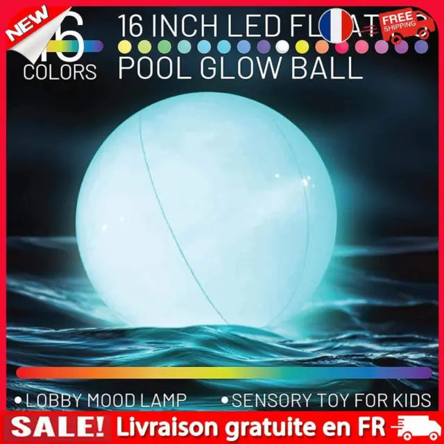 LED Spa Ball Light Remote Control IP67 Outdoor Solar Lamp Garden Pool Decoration