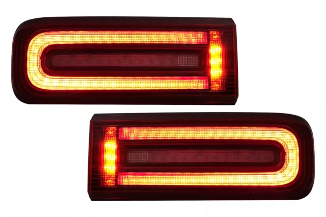 LED Luces traseras Pilotos para Mercedes G W463 08-17 Facelift 2018 Look Dinámic