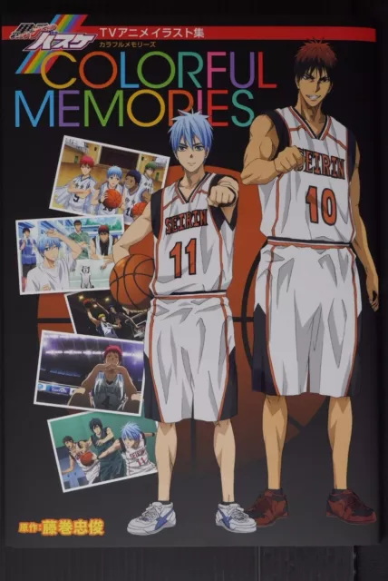 Kuroko No Basket Coloring Book: popular sport manga and anime
