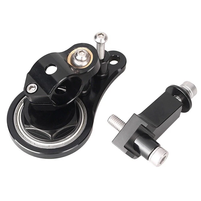 CNC Steering Damper Stabilizer Mount Bracket For Kawasaki Ninja ZX6R 2005-2006