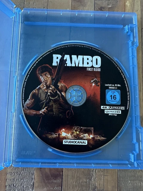 RAMBO FIRST BLOOD - Blu Ray 4K - Fr Eng EUR 12,00 - PicClick FR
