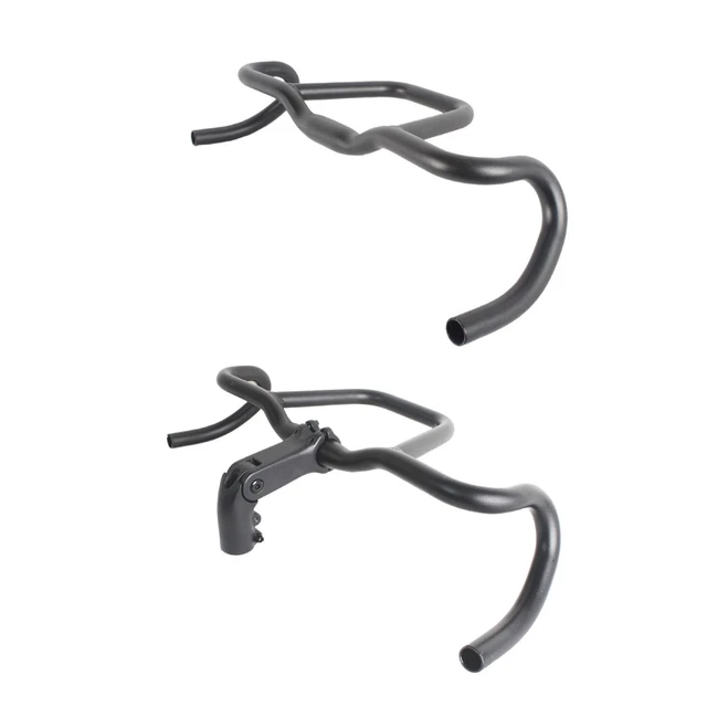 Guidon et potence en aluminium vélo ancien 1940 1950