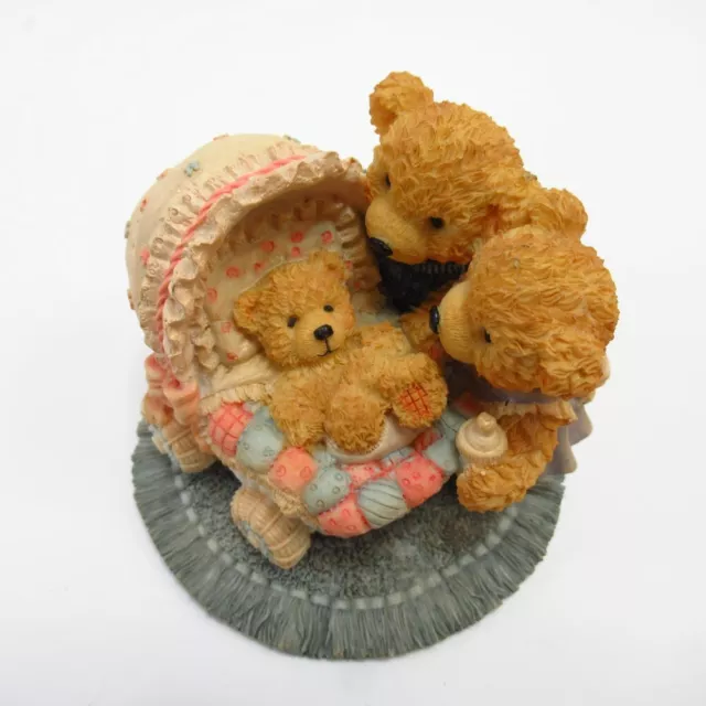 New Arrival Sarah & Theodore Lovable Teddies Collectable Figurine by Avon