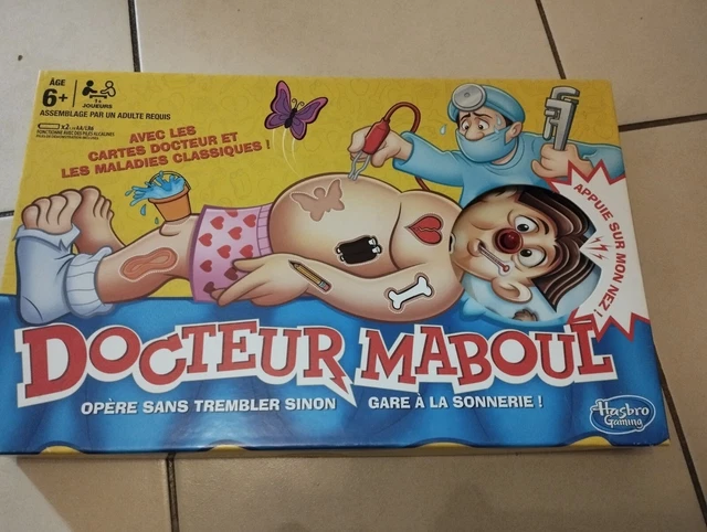 Jeu Docteur Maboul Opération Amusante Enfants Familial