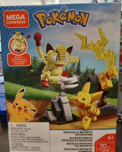 MEGA CONSTRUX POKEMON Battle Set [ Pikachu vs Meowth Showdown ] NEW £19.30 PicClick UK