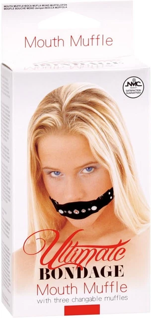Ultimate Bondage Mouth Collutorio con bavagli intercambiabili nero RV1