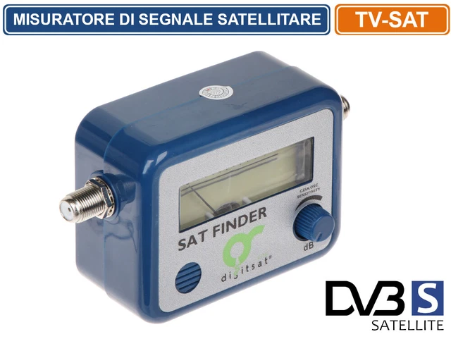 Cercatore Di Segnale Per Antenna Digitale Terrestre – Misuratore Di Campo DVB-T Con Bussola