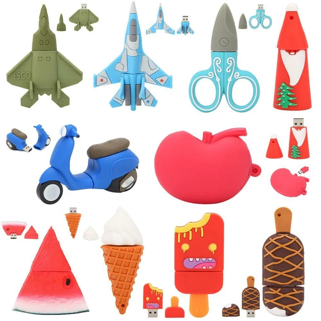 Cartoon Colorful Pattern USB2.0 Memory Flash Stick Pen Drive U Disk Memory Stick