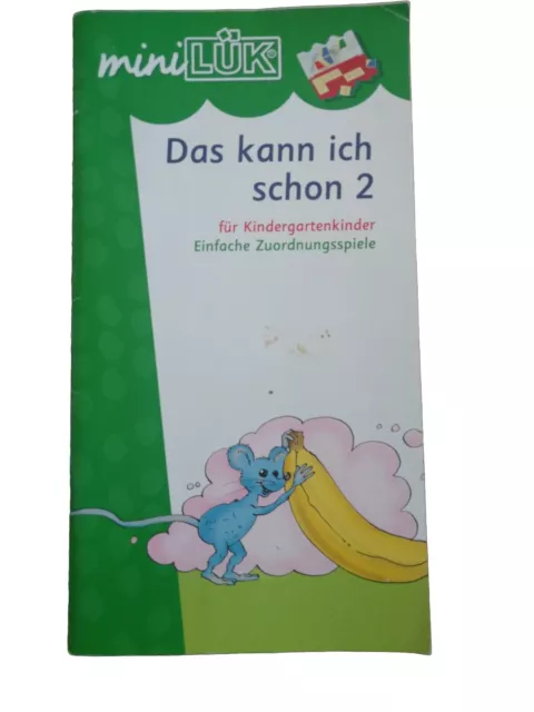 MiniLÜK Übungsheft: Das kann ich schon 2