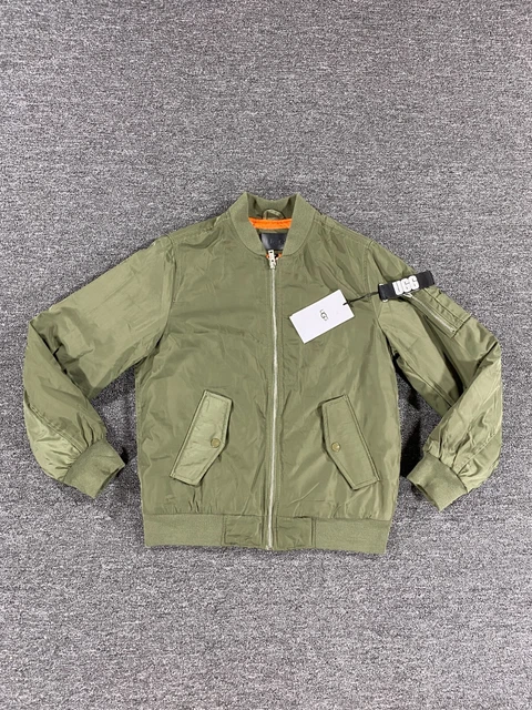 UGG Jacket Womens Extra Small Green Oversized Bomber Outdoors Coat Ladies XS