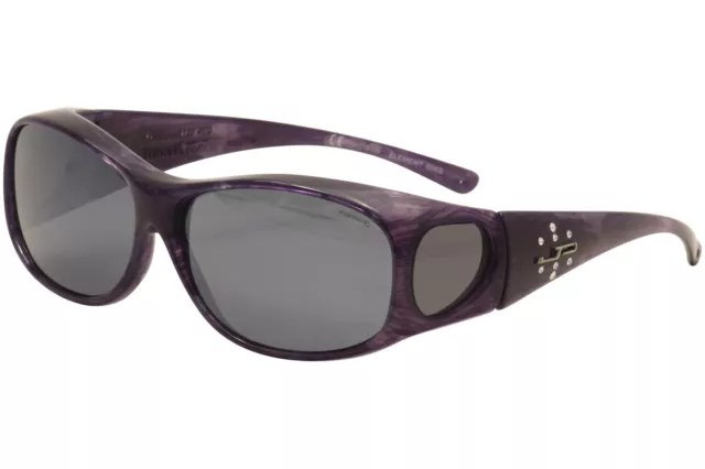 Jonathan Paul Element EM 006S Purple Medium Fitovers Polarized Sunglasses 60mm