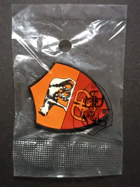 ROMA FOOTBALL CALCIO Pin Spilla in plastica Anni 70 EUR 5,00 - ES