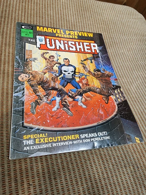 Marvel Preview Presents The Punisher #2 Marvel 1st Apperance of Dominic (1975)