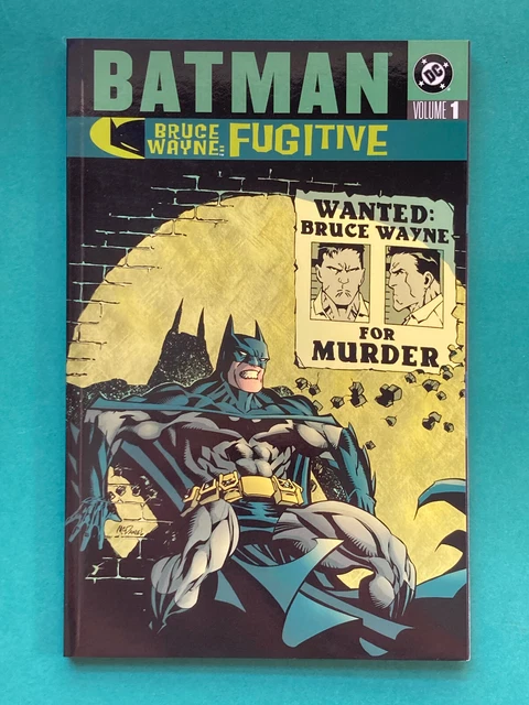 Bruce Wayne Fugitive Vol. 1 - Graphic Novel DC Comics By Eaglemoss - Batman In Prigione!