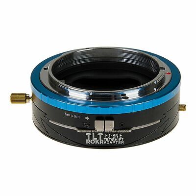 Fotodiox Pro Tlt Tilt/Déplacer Adaptateur pour Canon Fd-Nex & Fl 35mm Lens sony