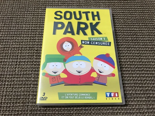 COFFRET 3DVD SOUTH Park Saison 1 Version Non Censuree (2012) 4H48 EUR