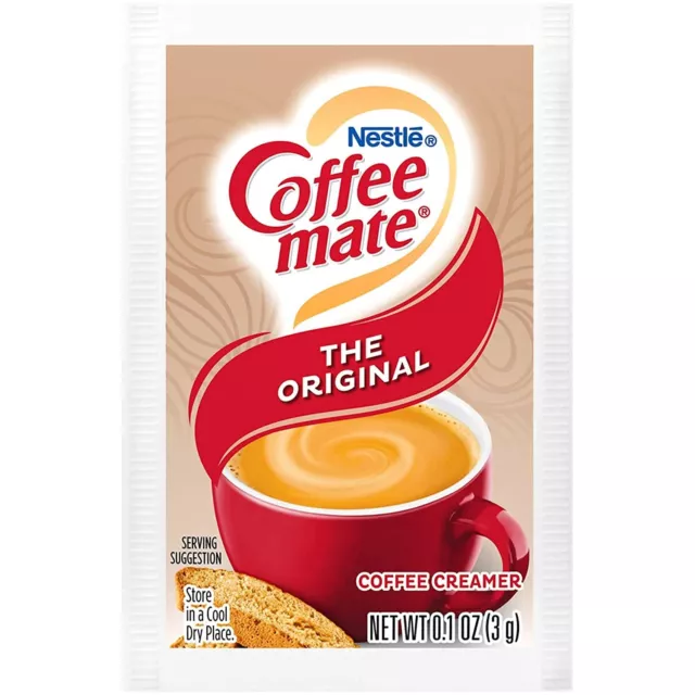 Nestle Coffee-Mate Original Single Serve Non-Dairy Powdered Creamer (3g) EXP2026 2