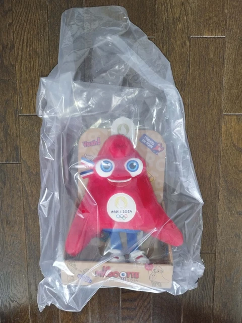 FIGURINE MASCOTTE PHRYGE - Jeux Olympiques France J.o Paris 2024 - 25 Cm (Neuf) EUR 12,00 - ES