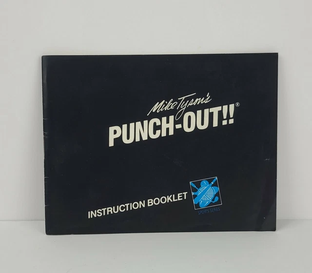 NINTENDO MIKE TYSON'S PunchOut (Instruction Manual Booklet Only