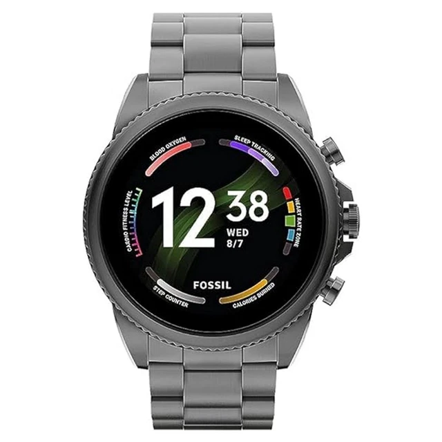 Fossil Men's Wristwatch Watch Smartwatch Gen 6 Stainless Steel FTW4059