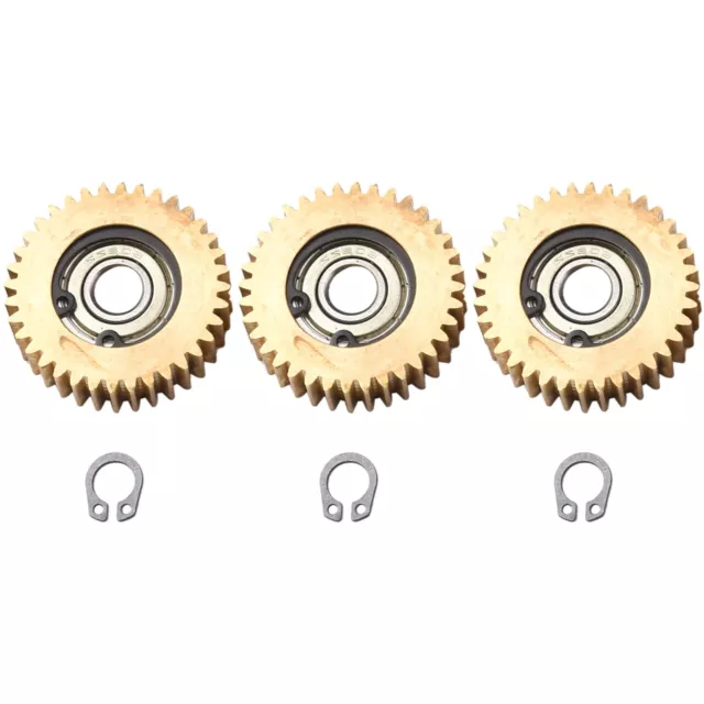 Long lasting 3Pc 36T Gear Set with Bearings for Bafang Electric Bike Motor