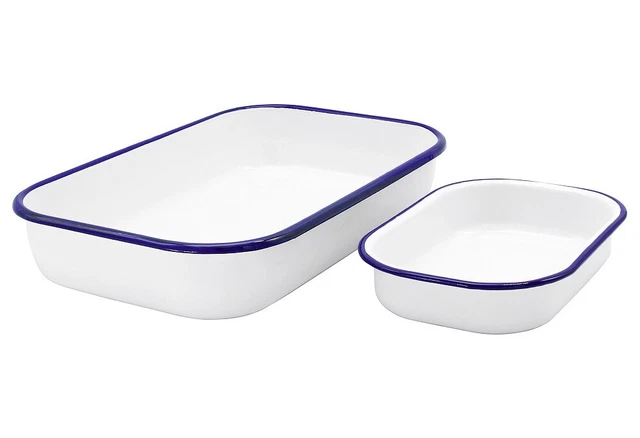 KARL KRÜGER HAUSRAT Auflaufform-Set Serie Husum 2 tlg 26 + 32 cm