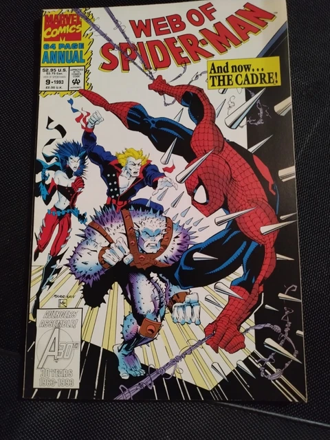 Web of Spider-Man Annual #9 Direct Market Edition ~ NEAR MINT NM ~ 1993 Marvel