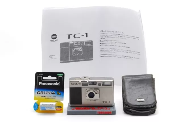 [Near MINT w/ Case] Minolta TC-1 Point & Shoot 35mm Film Camera From JAPAN