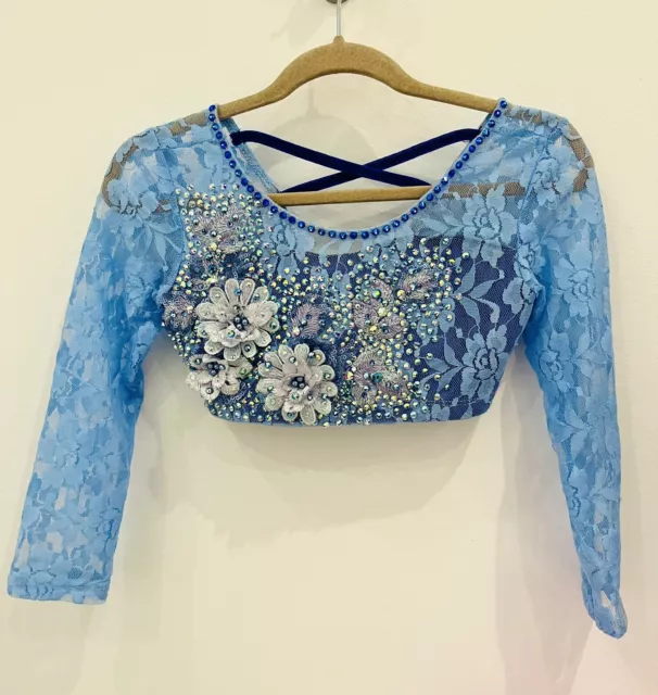 Custom Competition Dance Costume Lyrical Child 7/8 3