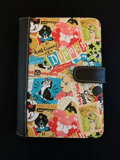 Disney Parks iPad Mini / Kindle Tablet Case Classic Vintage Disneyland Print New