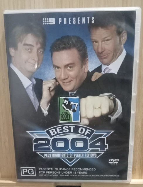 Best Of 2004 Afl Footy Show DVD Plus Highlights of Players Reviews Pal