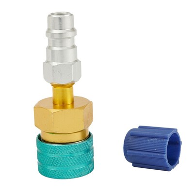 coupleur adaptateur rapide côté bas Coupleur rapide R1234YF à R134A coupleur adaptateur rapide côté bas raccord de climatisation de voiture 