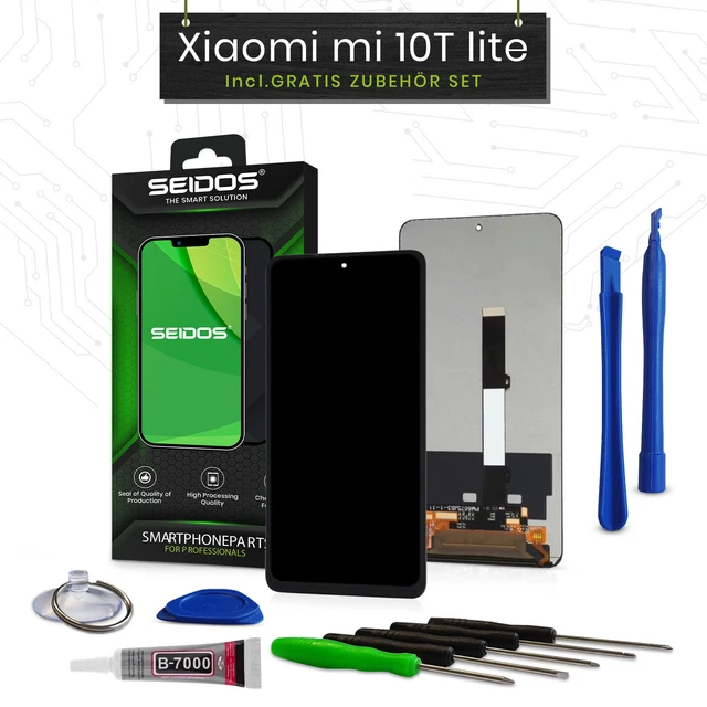 Display für Xiaomi mi 10T Lite 5G Full HD Bildschirm Touch Screen Schwarz NEU