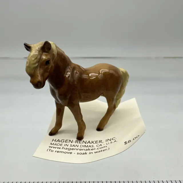 Hagen Renaker -  Shetland Pony Stallion 3065 Figurine  - E-50