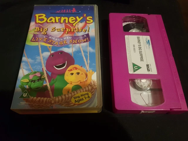 Barney The Dinosaur S Big Surprise Live Stage Show Very Rare Purple Barney The Dinosaur S Big Surprise Live Stage Show Very Rare Purple