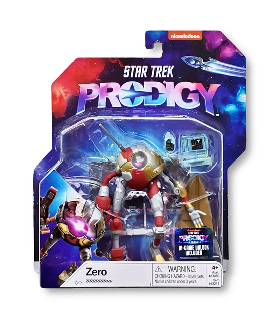 Action figure Playmates Star Trek Prodigy Zero NUOVA/IMBALLO ORIGINALE