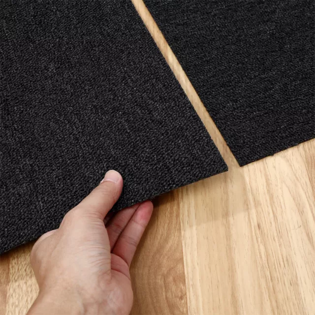 20 x Carpet Tiles 5m2 Heavy Duty Commercial Retail Office Flooring - Grey /Blue