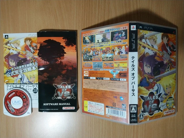 PSP Tales of VS. (Japan Ver.) VERSUS NAMCO RPG GAME SONY PLAYSTATION PORTABLE