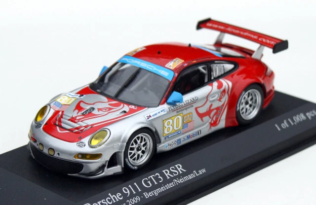 Porsche 911 GT3R RSR N°90 Le Mans 2005 – Minichamps 1/43 – Sans Boîte
