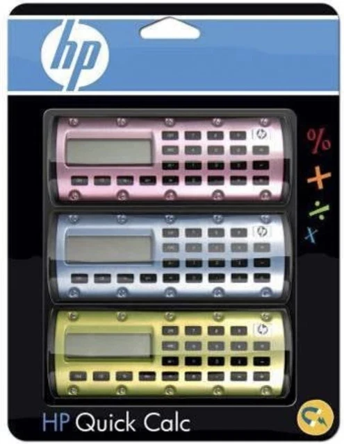 HP CalcPad 200 - Calculatrice De Poche Avec Fonction Clavier - NEUVE Sous Blister