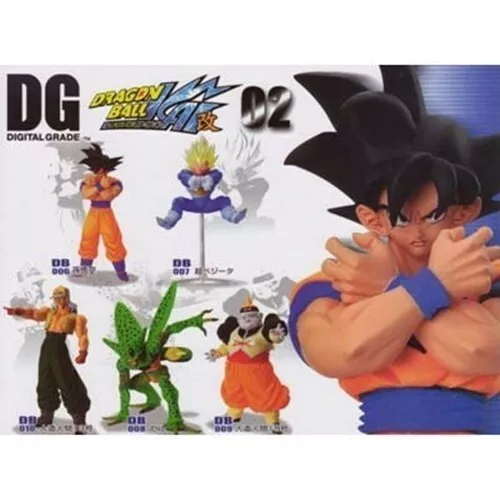 Bandai Dragonball Dragon Ball Z Kai 02 HG DG 2 Digital Grade Figure Full Set x 5